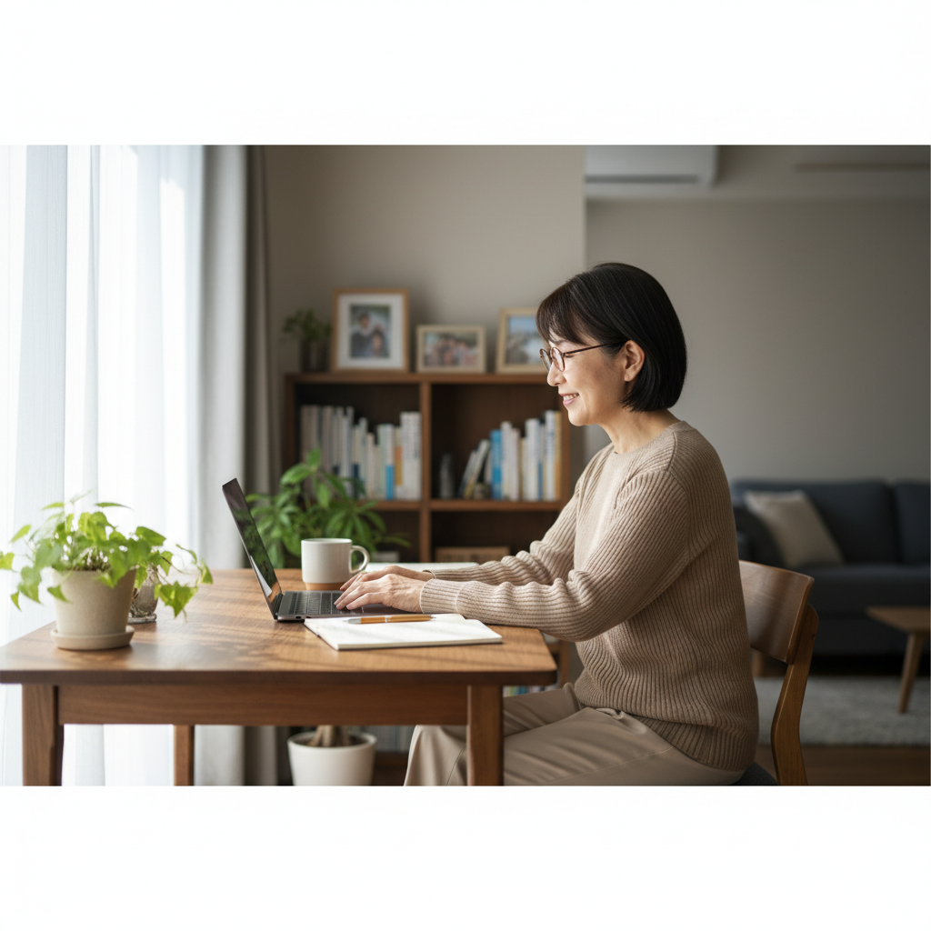 百貨店勤務を続けながら！50代のおかんが在宅副業を始めたホンマの話、聞いてや！