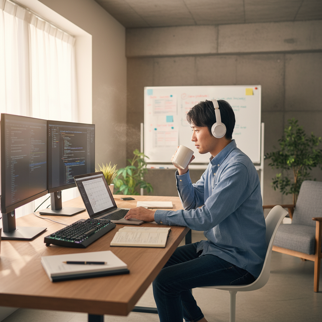 ITエンジニアが語る、僕が副業で実践する効率化と時間術
