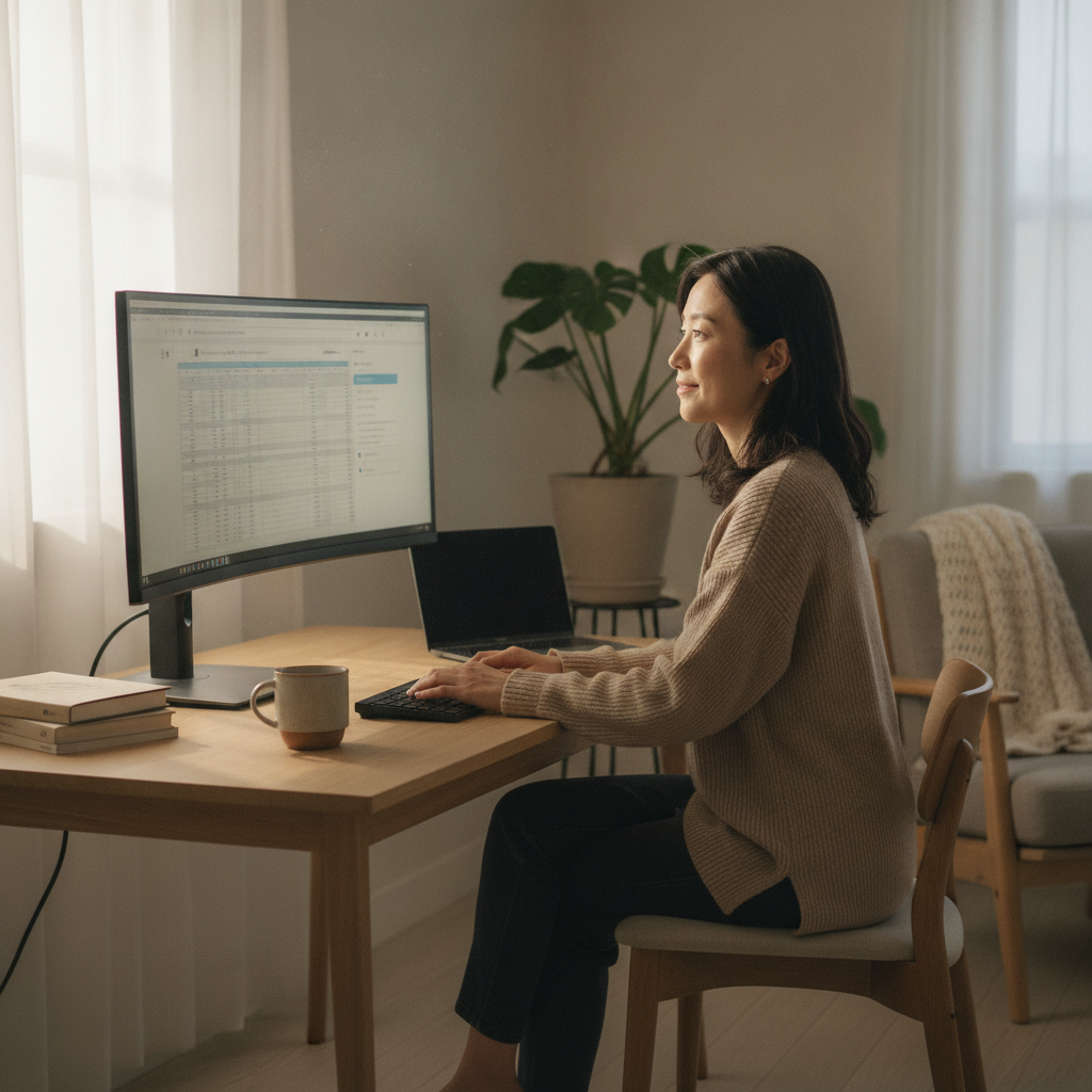 主婦が満足する在宅PC入力：時給を最適化する交渉戦略