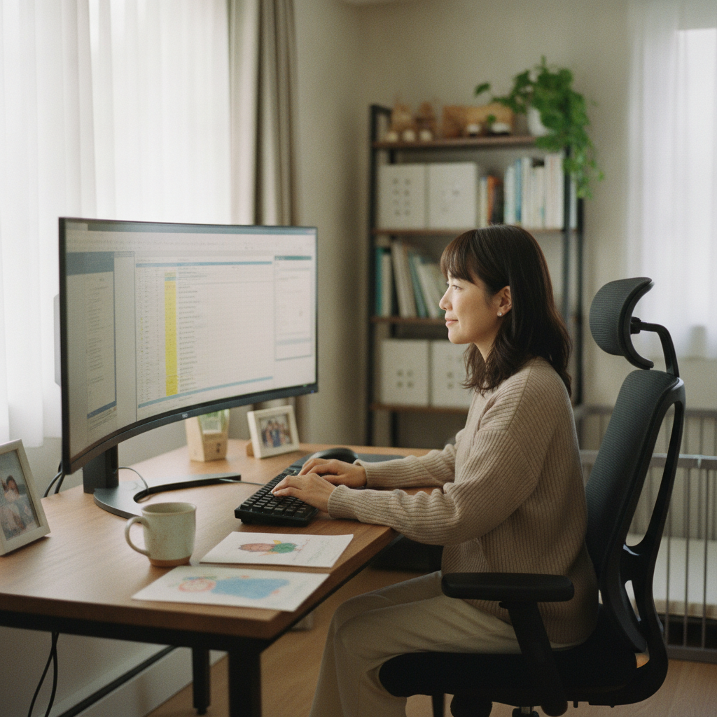 【私にもできた!データ入力で目標時給を達成する、二人の子どもの母である私の本音】