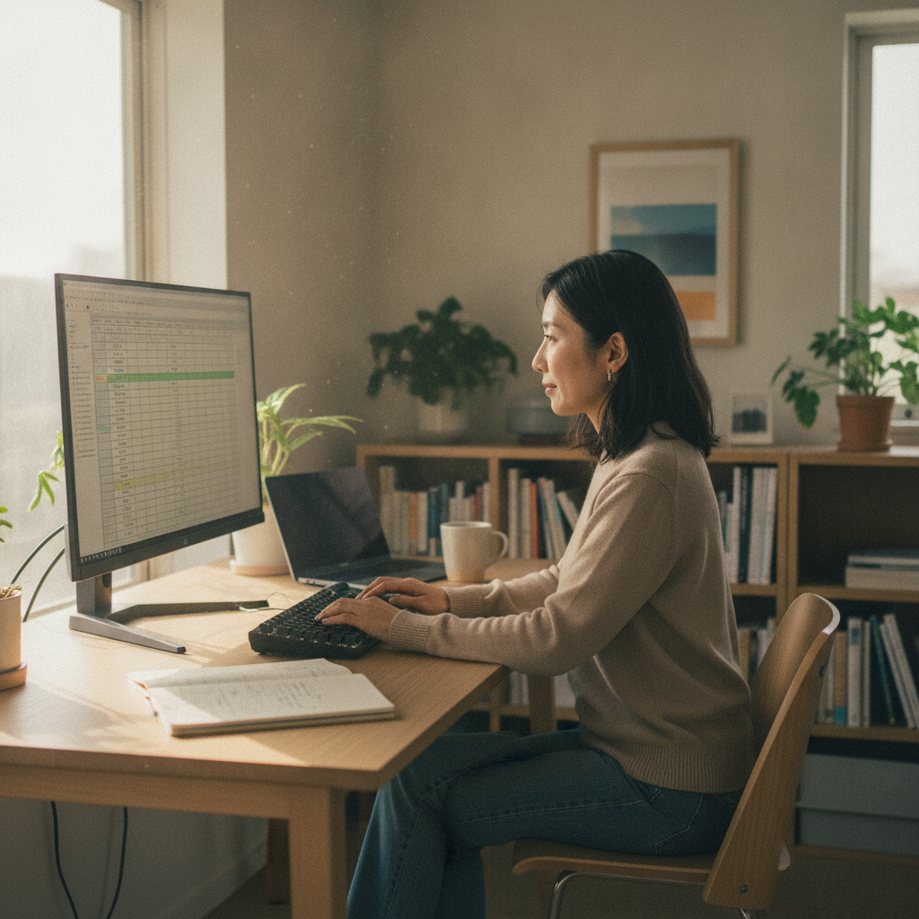 私にもできたから、きっとあなたにも！PC苦手な私が在宅データ入力で再出発した5年間