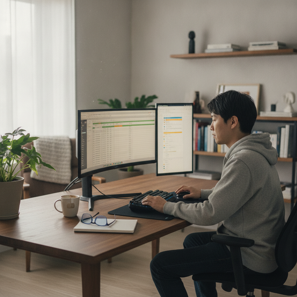【在宅データ入力の効率アップ！僕が実践するPCツール時短術】